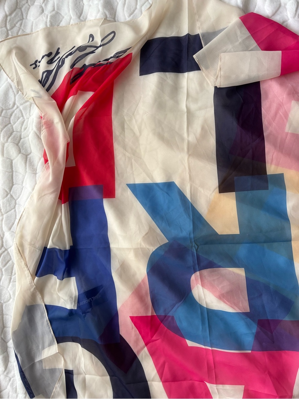 Karl Lagerfeld Scarf - Picture 10 of 14